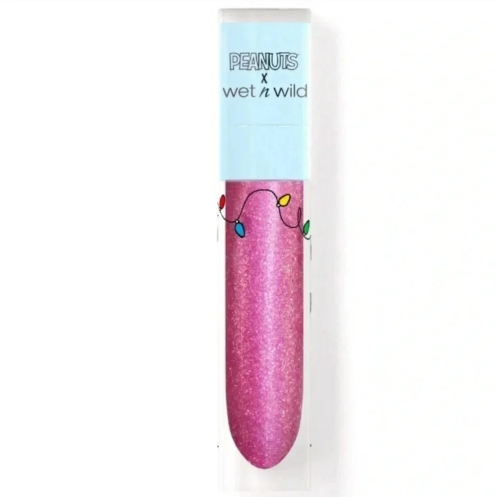 WET N Wild Peanuts Christmas Very Merry Lipgloss Christmas Pageant NEW NIP NWT